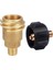 Qcc1 Propan Adaptörü Gaz Regülatörü Vana Bağlantısı 5042 Erkek Qcc1 Somun Propan Gaz Montaj Hortumu Adaptörü Somunlu (Yurt Dışından) 1