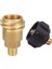 Qcc1 Propan Adaptörü Gaz Regülatörü Vana Bağlantısı 5042 Erkek Qcc1 Somun Propan Gaz Montaj Hortumu Adaptörü Somunlu (Yurt Dışından) 3