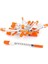 30G 0,5 Inç Iğneli 1ml/cc Şırınga - Turuncu Şırınga (30G-13MM-100PACK) (Yurt Dışından) 1