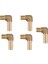 5 Adet 8mm Hortum x 3/8 Inç Erkek Konu 90 Derece Pirinç Dirsek Diken Çoğaltıcı Konnektörü (Yurt Dışından) 1