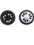 Bagaj Tekerleklerinin Değiştirilmesi 50MM x 13MM Kitleri Evrensel Çevre Dostu Pu Bagaj Onarımı 4 Çift (Yurt Dışından) 4