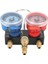 -M01 Soğutucu Teşhis Manifold Göstergesi G1/4 Durum Manometresi Basınç Göstergesi Soğutma Araçları R22/R1234YF (Yurt Dışından) 4