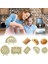 Mini El Pasta Kalıp Seti, Kafes Cep Pasta Presi, Dayanıklı Abs Plastik Hamur Kalıbı (Yurt Dışından) 2