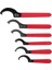 6 Parça Ingiliz Anahtarı Seti Ayarlanabilir Coilover Anahtarı Somun Anahtarları Kanca Anahtarları Aletler Coilover Anahtarı Çelik Anahtar (Yurt Dışından) 3