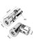 8 Paket 4mm Ila 4mm Çelik Evrensel Ortak Kardan Kaplin Konnektörü, Dönebilen Model Dıy Motor Şaftı Montaj Aksesuarı (Yurt Dışından) 4