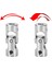 8 Paket 4mm Ila 4mm Çelik Evrensel Ortak Kardan Kaplin Konnektörü, Dönebilen Model Dıy Motor Şaftı Montaj Aksesuarı (Yurt Dışından) 5