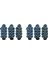 60 Adet 2 Inç Hızlı Değişim Flap Disk 40/80/120 Grit Flap Diskler Açılı Taşlama Için Zımpara Diski (Yurt Dışından) 1