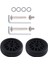 2 Takım 50MM x 12MM Bagaj Tekerlekleri Yedek Aşınmaya Dayanıklı Pu Tekeri Bavul Yedek Tekerlekler Bagaj Tekerlekleri (Yurt Dışından) 3