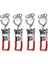 Ayarlanabilir Tokalı 4pcs Paslanmaz Çelik Kilitler, Yatay Kelepçe, Hızlı Kapı Cıvatası Kelepçesi (Yurt Dışından) 1