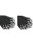 Metal Zip Kravatlar Siyah 200 Adet 11.8 Inç 304 Paslanmaz Çelik Epoksi Kaplı Kablo Bağı Makineler, Araçlar, Çiftlikler, Kablolar Için (Yurt Dışından) 1