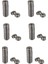 72 Adet 608Z 22MM x 8mm x 7mm Tek Sıralı Sabit Bilyalı Rulman (Yurt Dışından) 1