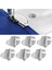 6 Adet Dikiş Haddelenmiş Hemmer Ayak, 3mm-8mm Geniş Dar Haddelenmiş Dikiş Makinesi Baskı Ayağı Kiti (Yurt Dışından) 2