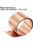 Bakır Sac Rulo, Metal Folyo Plaka 1000MM x 50MM x 0.1mm 4 Adet (Yurt Dışından) 4
