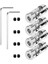 12 Paket 4mm Ila 4mm Çelik Evrensel Ortak Kardan Kaplin Konnektörü, Dönebilen Model Dıy Motor Şaftı Montaj Aksesuarı (Yurt Dışından) 2