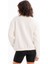 Bisiklet Yaka Basic Kalıp Ekru Kadın Sweatshirt Eşofman Üstü - Aura 2