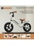 Çocuk Denge Arabası Bebek Yürümeye Başlayan Scooter 2-5 Yaş Pedalsız Bisiklet Oyuncak Scooter (Yurt Dışından) 1