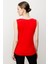 Dilim Yaka Basic Kırmızı Kadın Bluz 51315-2Y5 4