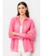 Astarsız Düğmeli Pembe Gömlek 3020-2Y5 5
