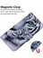 Onur Için Flip Case 200 Pro 5g Boyalı Pu Deri Manyetik Kapatma Kartı (Yurt Dışından) 3