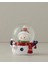Yılbaşı Happy Snowman Kar Küresı 6,5x8,3x9 cm Beyaz 1