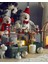 Yılbaşı Happy Snowman Kar Küresı 6,5x8,3x9 cm Beyaz 4