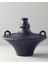 Crown Seramik Vazo 28 x 28 x 24 cm Antrasit 1