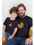 Pizza Baba Oğul Kız Tshirt(Tek Ürün Fiyatıdır Kombin Yapmak Için 2 Adet Sepete Ekleyiniz) 1