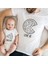 Baba Oğul Pizza Zıbın Tshirt (Tek Ürün Fiyatıdır Kombin Yapmak Için 2 Adet Sepete Ekleyiniz) 1