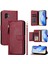 Samsung Galaxy x Cover 6 Pro Için Flip Kılıf Koruma Yumuşak Pu Deri Fermuarlı Cüzdan Kılıfı Kart Tutucu ile (Yurt Dışından) 1