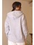 Kanguru Cepli Gri Kadın Sweatshirt 3045-2K5 4