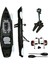 Pedallı Avcı Kanosu Profesyonel Fin Pedal Sistemi Yeşil Kano 335X88X34 1