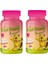 Kids Gummies D Vitamini ve Kalsiyum Içeren 60 Adet Çiğnenebilir Gummy Jel Çilek Aromalı - 2 Adet 1