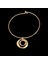 Gold Taşlı Choker Kolye 4