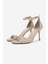 Kadın Bej Topuklu Ayakkabı 1078 25670 Bn Ayk Y25 Nude Dr 5