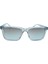 Ff 1483 700P 54 Polarize Unisex Kare Şeffaf Kemik Güneş Gözlüğü 3