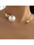 Gold Inci Detay Tasarım Choker Kolye 1