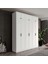 Milas 6 Kapaklı Komple Mdf Yüklüklü Gardırop 1