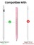 Apple Pencil (Usb-C) Için Elmas Dokulu Silikon Kılıf Stylus Kalem Koruyucu Kılıf-Beyaz (Yurt Dışından) 2