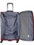 Büyük Boy Kumaş Valiz Bordo 9102 5