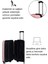 Kabin Boy %100 Polikarbon Valiz 4x2 Teker Rose 1809 4