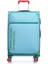 Benetton Orta Boy Kumaş Valiz Aqua Bnt2100 1