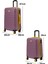 2'li Valiz Seti Orta Boy - Kabin Boy Rose 1168 4