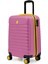 3'lü Valiz Seti Büyük Boy - Orta Boy - Kabin Boy Pembe 1168 9