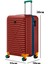 Kabin Boy %100 Polikarbon Valiz 4x2 Teker Bordo 1088 2