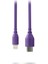 SC21 Purple - Lighting - Usb-C Kablo (30 Cm) 2