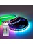 Uzaktan Kumandalı - Müziğe Duyarlı - USB Çıkışlı RGB Led Şerit - 3 Mt 1