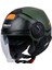 Sw 737 Gemını Army Green Yarım Kask 2