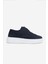Erkek Hakiki Deri Lacivert Nubuk Sneakers & Spor Ayakkabı 871 1207 Erk Erk Y25 Lacı Nbk 1