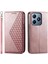 Realme C63/C61 Günlük Kullanım Standı El Kayışı Eşkenar Dörtgen Şekli Için Flip Case (Yurt Dışından) 1