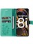 Kart Yuvası Standı Flip Kickstand ile Realme 8i Manyetik Kapak Için Flip Case (Yurt Dışından) 3